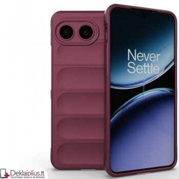 Magic Shield guminis dėklas su kameros apsauga - bordo spalvos (Oneplus Nord 4) Magic Shield guminis dėklas su kameros apsauga - bordo spalvos (Oneplus Nord 4)